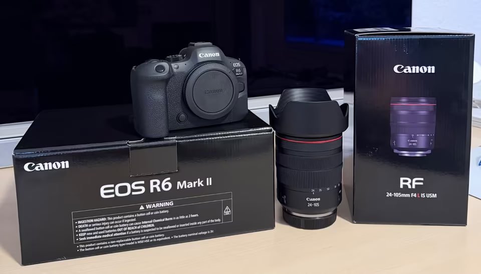Canon EOS R6 Mark II + RF 24-105mm F4 L IS USM