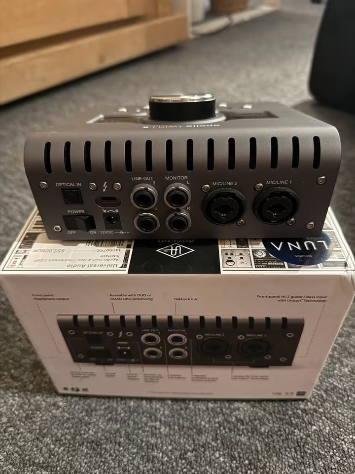 Universal Audio Apollo Twin X DUO Thunderbolt